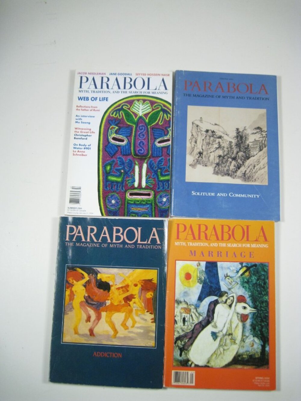 Parabola Magazine Lot 11 Mixed Issues Myth and Tradition 1991 to 2004 - Picture 2 of 14